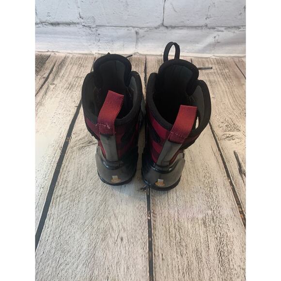 BOGS Girl’s “Sidney” Lace Up Buffalo Plaid Boots / Size: 12 - Picture 3 of 11